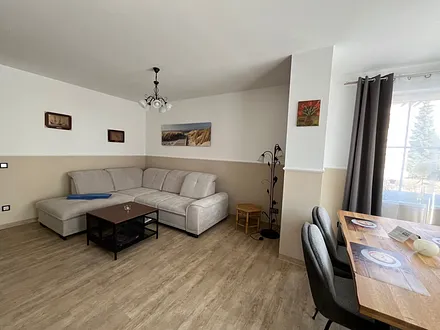 Wohnzimmer , Erker, TV