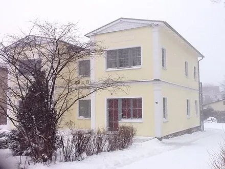 Villa Michaelis im Winter Silvester