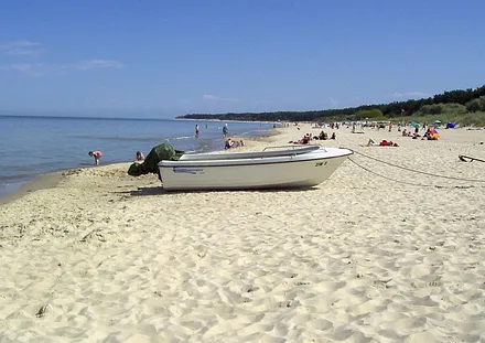 Strand von Zinnowitz  auf der Insel Usedom