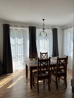 Wohnzimmer  Eßsitzgruppe