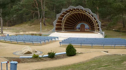 Genießen Sie Unterhaltungen an der Konzertmuschel