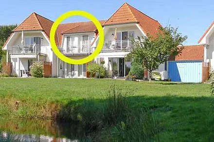 Lage der Ferienwohnung 11 in der Ferienresiden