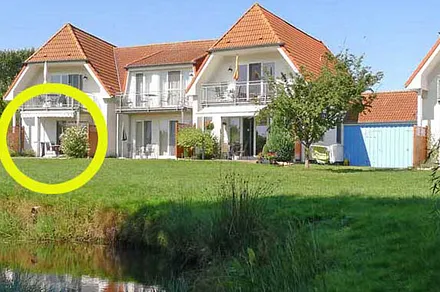 Lage der Ferienwohnung in der Ferienresidenz am Nationalpark