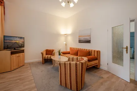 Wohnstube mit Schlafcouch