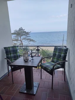 Blick über den Balkon