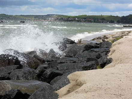 Blick von Thiessow nach Klein-Zicker