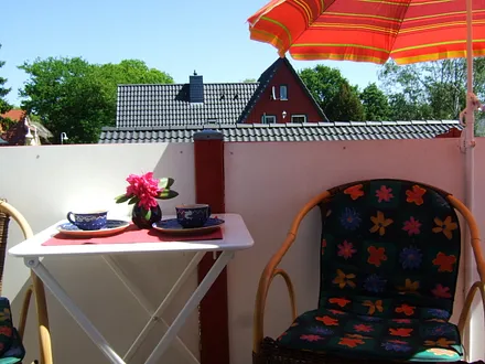 Ein gemütlicher Balkon ...