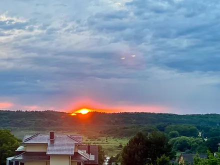 Immer neue Himmelsfarben.