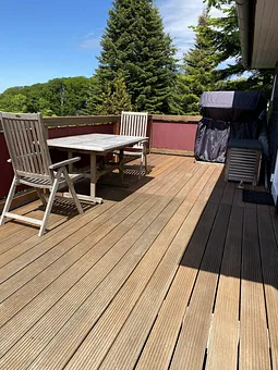 Tiny House mit großer Terrasse