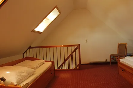 zweites Schlafzimmer im Obergeschoss
