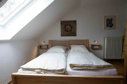 Schlafzimmer 2 mit Doppelbett