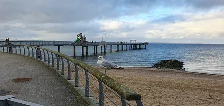 Blick auf die Seebrücke 