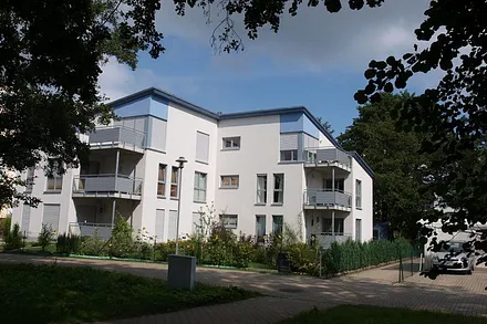 Das Haus - unsere FeWo befindet sich unten rechts im Bild