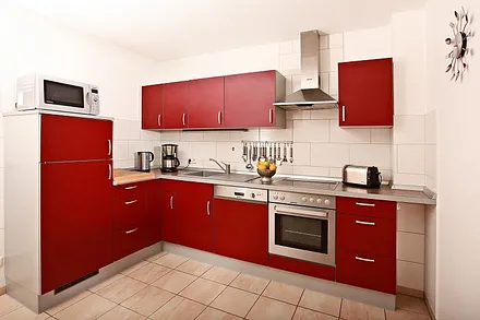 vollausgestatte Küche