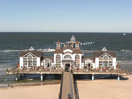 Seebrücke 150m entfernt  