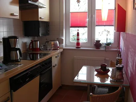 Küche lässt keine Wünsche offen  