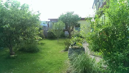 Blick vom Garten