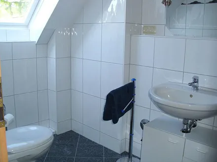 Badezimmer mit Wanne