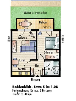 Grundriss Wohnung 5