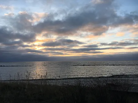 Abendstimmung am Bodden