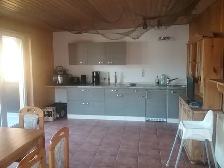 Aufenthaltsraum mit Miniküche