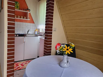 Blick in die Miniküche