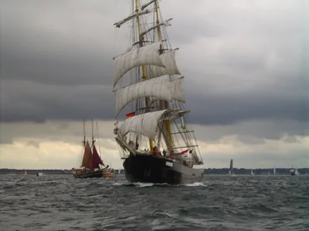 auch bei Wind und Wolken hat die Ostsee ihren Charme