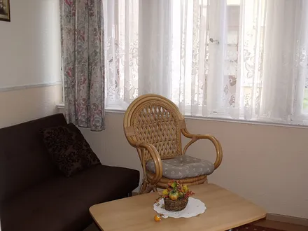 Veranda mit Fernseher