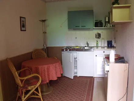 Wohnraum mit pantryküche