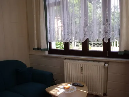 Veranda mit Fernseher