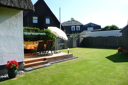 Blich auf die Terrasse