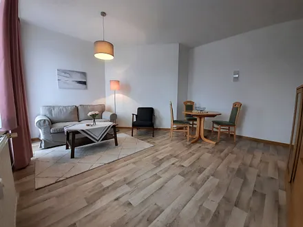 Essplatz im Wohnzimmer