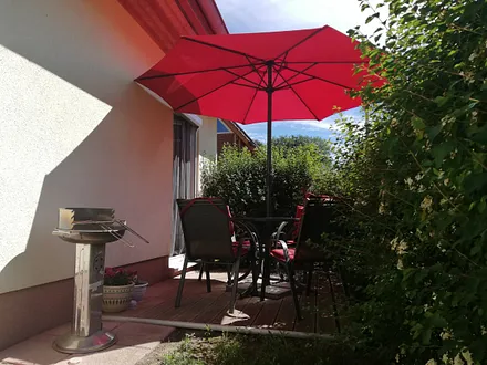 Terrasse mit Grill