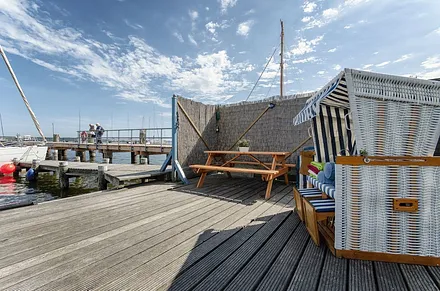 Sitzecke Bootssteg