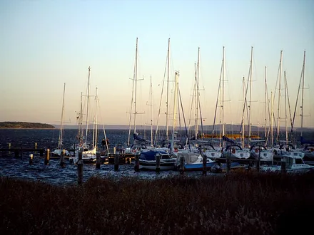 Breeger Bodden und Hafen
