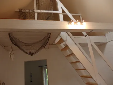 Aufgang zum Doppelbett