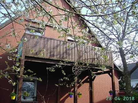 auf'm Balkon den Tag entspannt beginnen oder ausklingen lassen