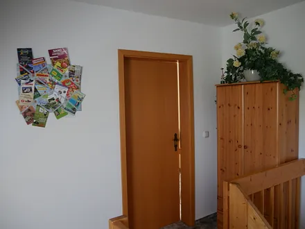 ..und wie an einigen anderen Stellen auch, Flyer für Anregungen, wenn es mal nicht an den Strand gehen soll..