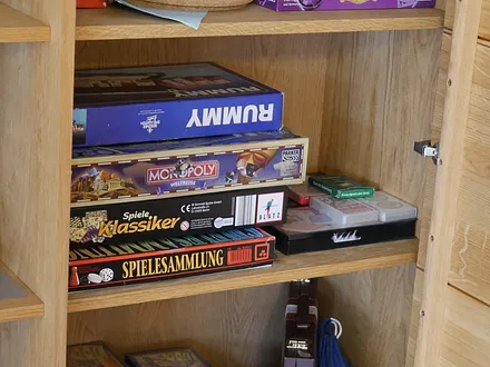 Auch für einen abwechslungsreichen Spieleabend ist gesorgt.