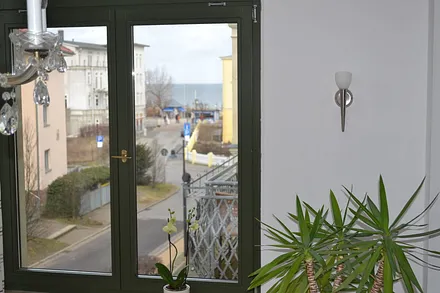 Veranda mit Blick zur See