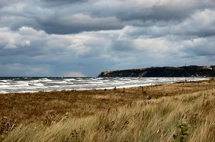 Baaber Düne mit Oststurm