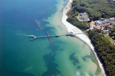 Selliner Seebrücke von Oben