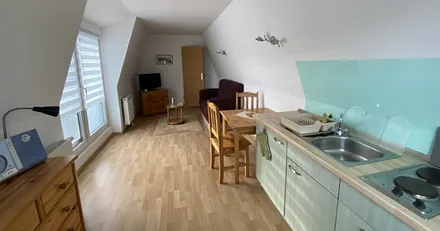 Wohn-, Essbereich mit Küche