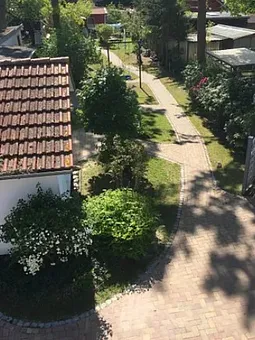 Blick vom Balkon