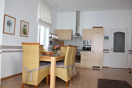 Essbereich und Küchenzeile