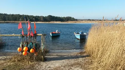 Hafen Zingst ca. 5 Min zu Fuß entfernt