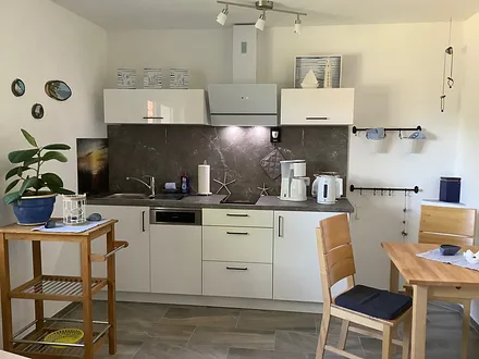 Küchenzeile im Wohnbereich