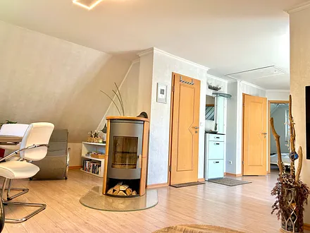 gemütliche Kaminecke