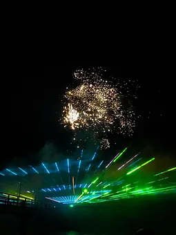 Inspiration - Lichtertanz der Elemente - jedes Jahr an der Seebrücke