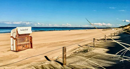 Inselimpression - Strand ... scheinbar unendlich ...